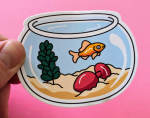 Sticker #556: Down Where It's Wetter