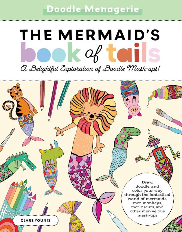 The Mermaid's Book of Tails: A Delightful Exploration of Doodle Mash-ups!