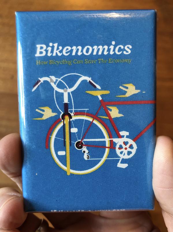 Bikenomics fridge magnet