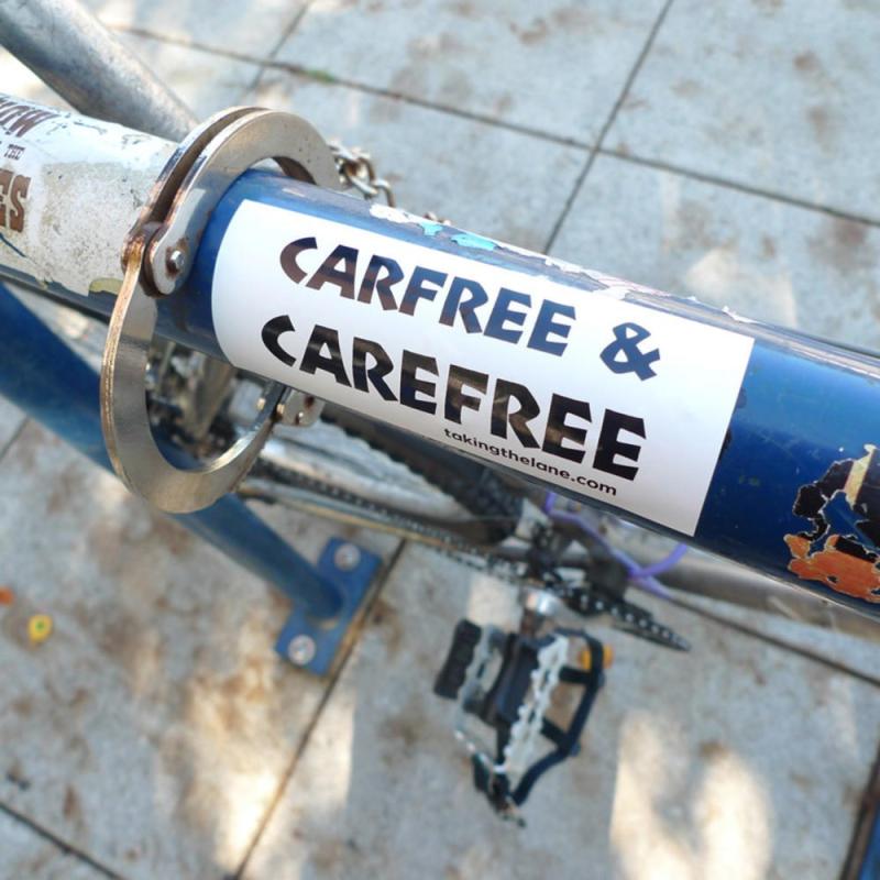 Sticker #318: Carfree and Carefree image #1