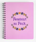 Feminist as F*ck Notebook (Cross-Stitch Notebooks)