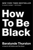 How To Be Black