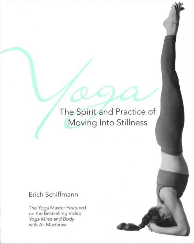 Cover with photo of person in yoga pose.