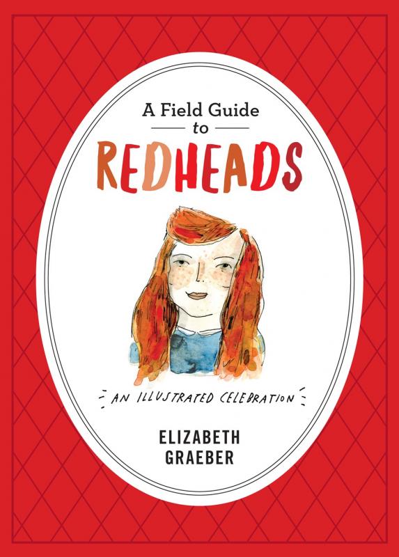 Cover with drawing of woman with red hair