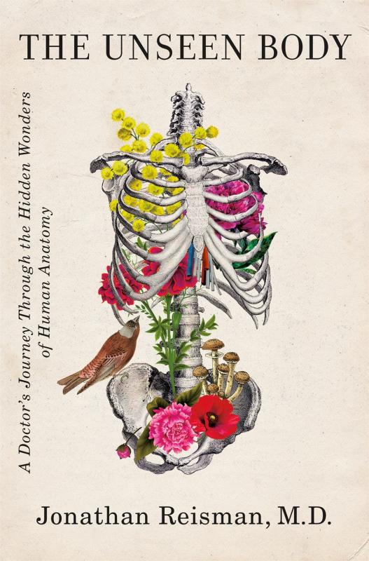 tan cover with illustration of the skeleton torso with plants inside with black text