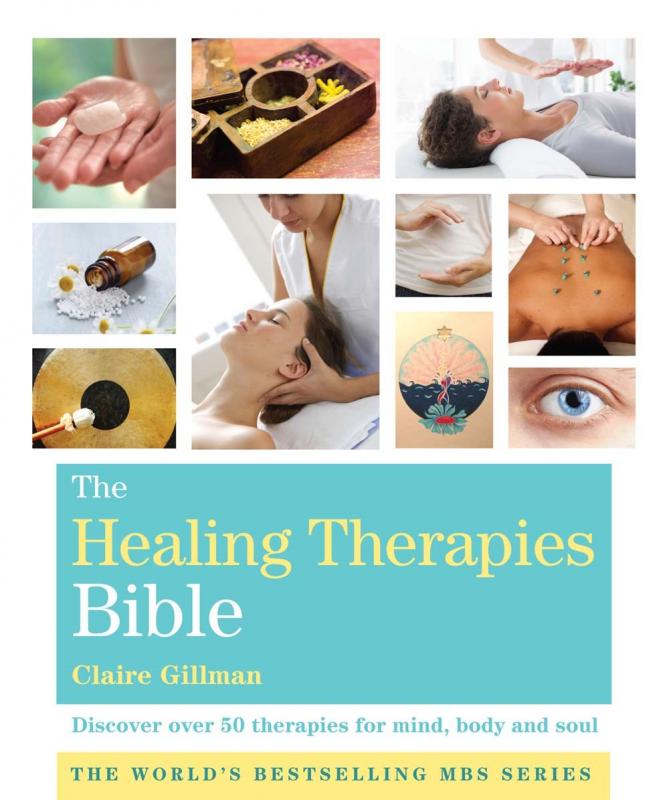 Cover with photos of different therapeutic practices.