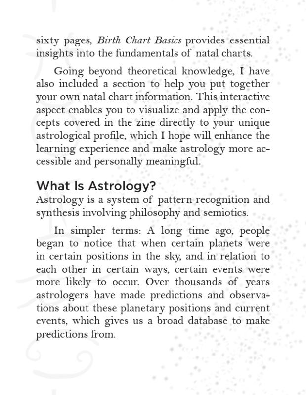 A Pocket Guide to Natal Astrology: Birth Chart Basics image #2