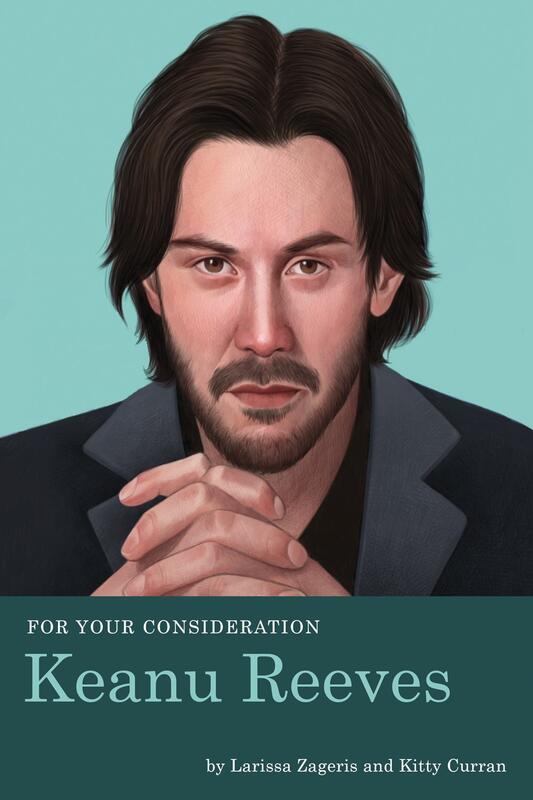 a stoic Keanu Reeves