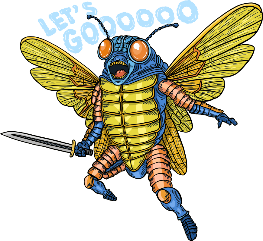 Battle Cicada "Let's Go!" image #1