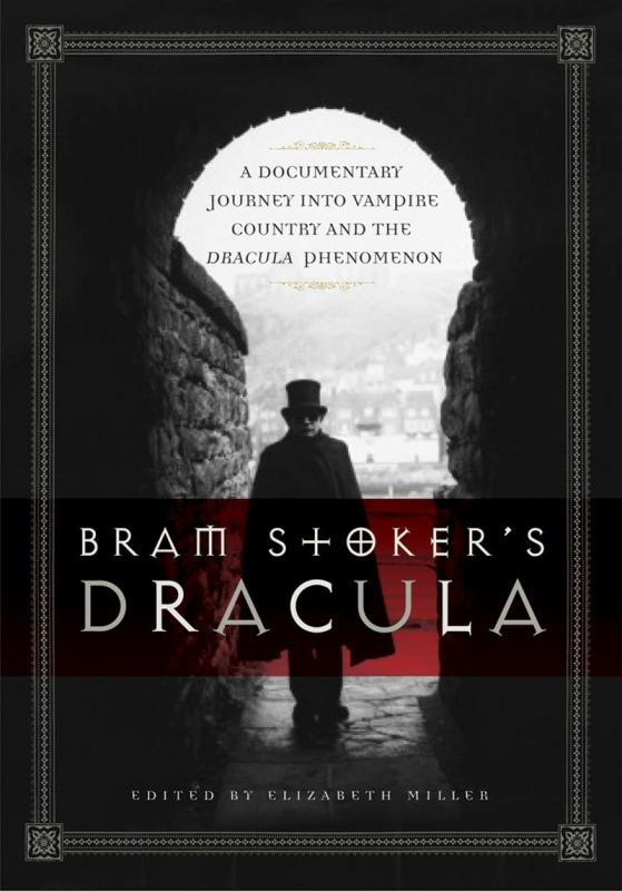 Dracula walks through a stony arch.