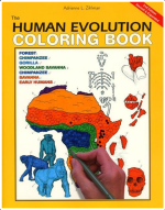 The Human Evolution Coloring Book