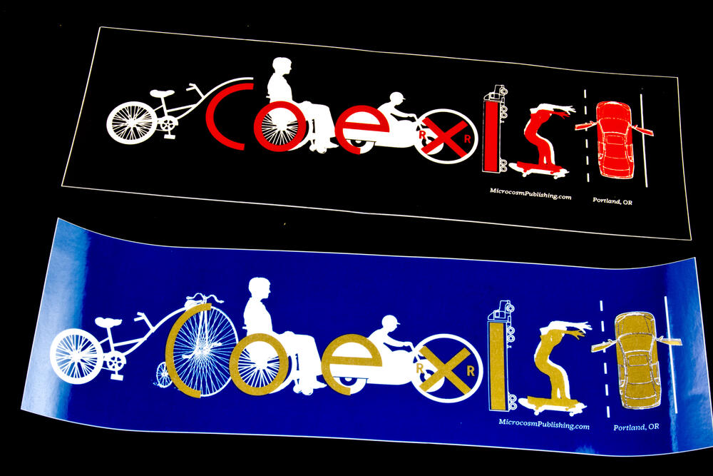 Sticker #313: Coexist