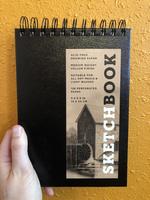 Sketchbook (Basic Small Spiral Fliptop Landscape Black)