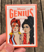 Music Genius Playing Cards