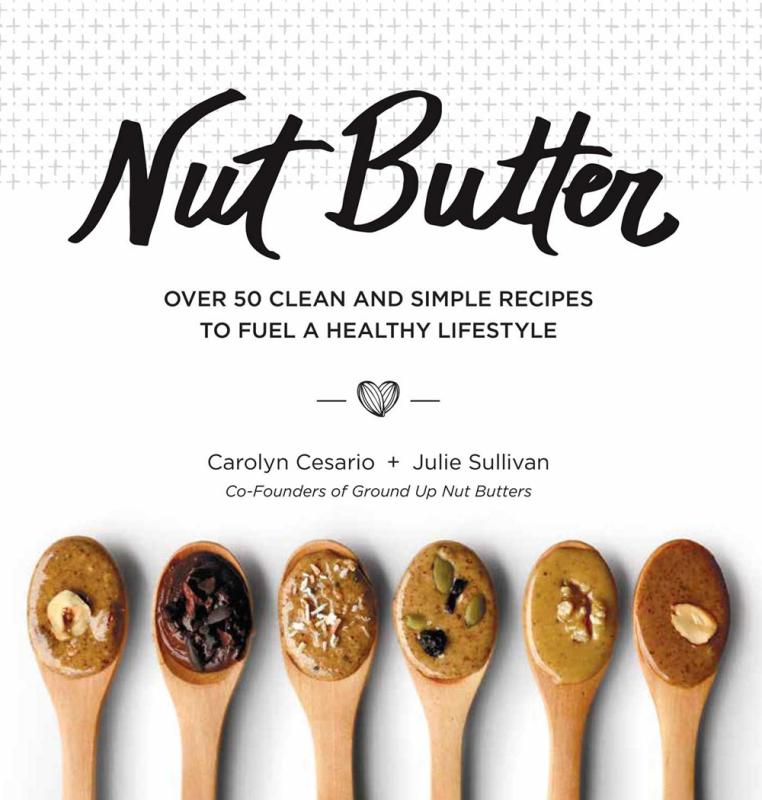 Wooden spoons bearing different nut butters.