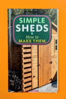 Simple Sheds & How to Make Them