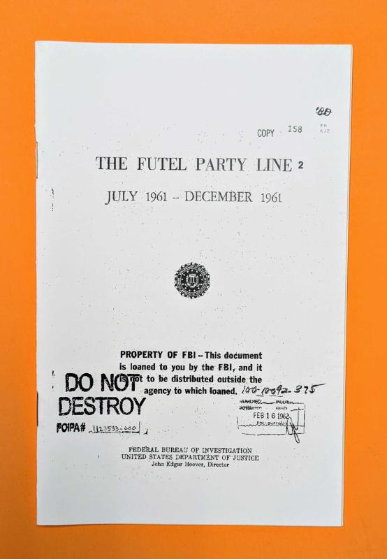 Party Line: Issue #2: The Futel Party Line