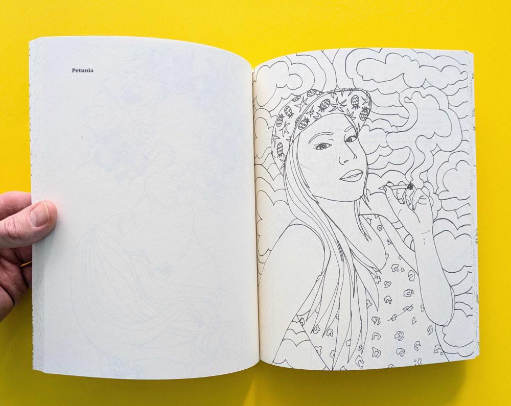 The Stoner Babes Coloring Book image #2