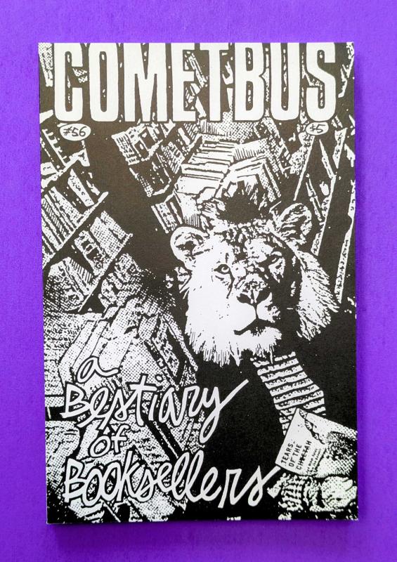 Aaron Cometbus 56 A Bestiary of Booksellers zine cover