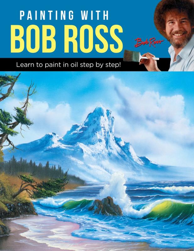 landscape painting with Bob Ross