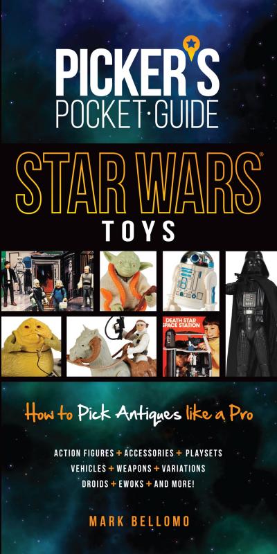 Cover with photos of Star Wars toys.