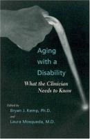 Aging with a Disability