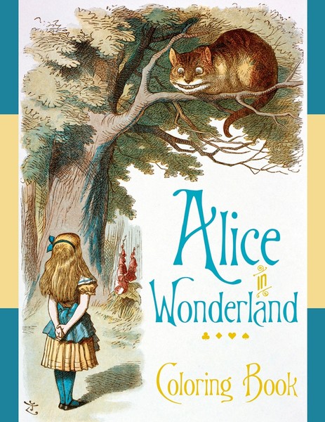 Alice in Wonderland Coloring Book