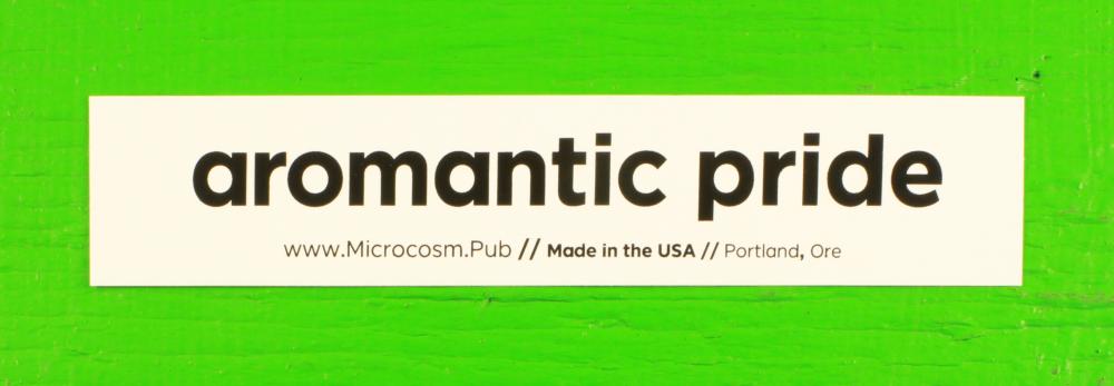 Aromantic Pride