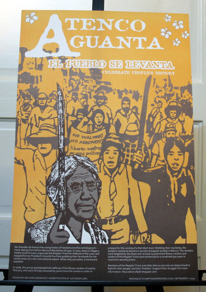 Atenco Aguanta el pueblo se levanta poster