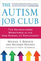 The Autism Job Club: The Neurodiverse Workforce in the New Normal of Employment