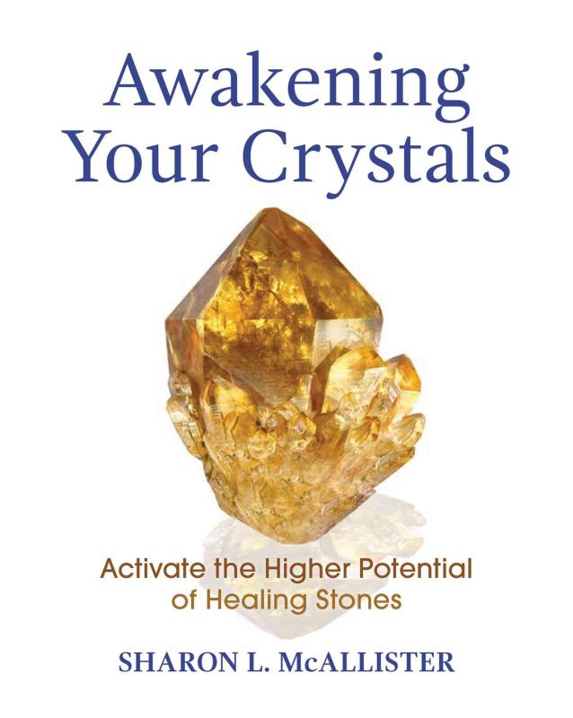 White background with a chonky amber colored crystal right there in the middle of the cover.