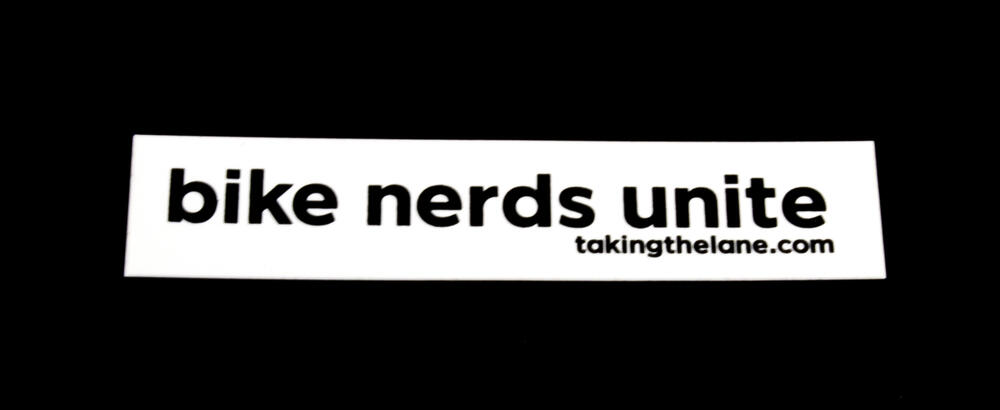 Sticker #336: Bike Nerds Unite