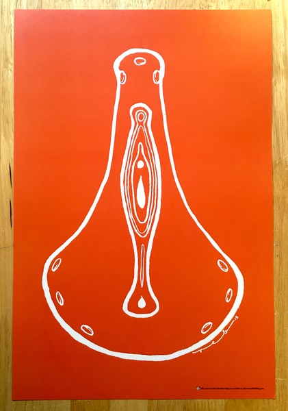 Saddle poster