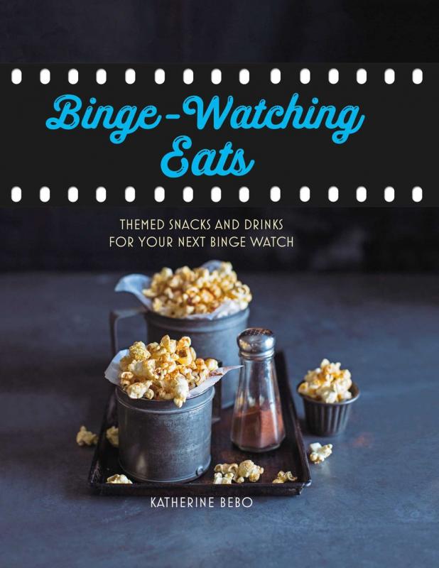 Seasoned popcorn in pewter cups