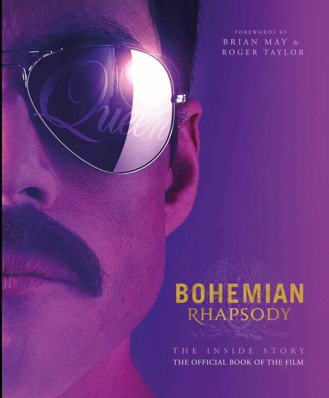 purple cover with close up of persons face with aviator glasses with yellow text