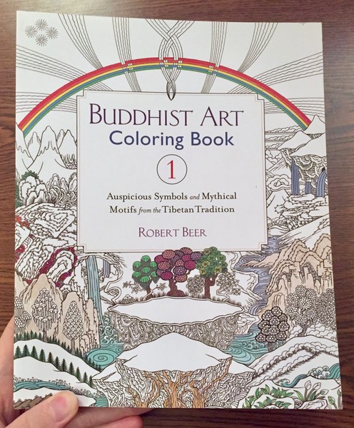 Buddhist Art Coloring Book 1