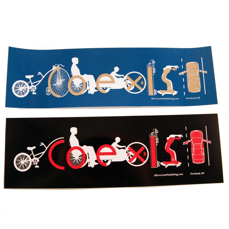 Sticker #313: Coexist image #1