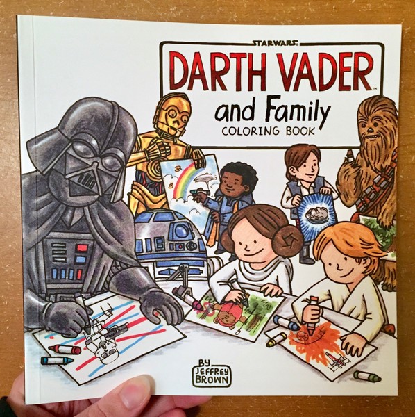 Darth Vader and Family Coloring Book