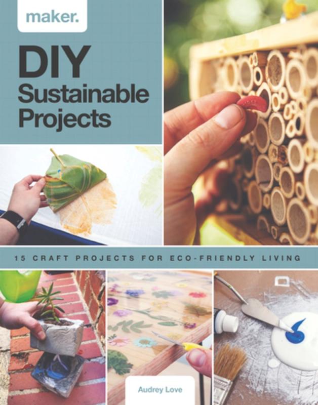 photos of projects in progress with the title text in a teal box