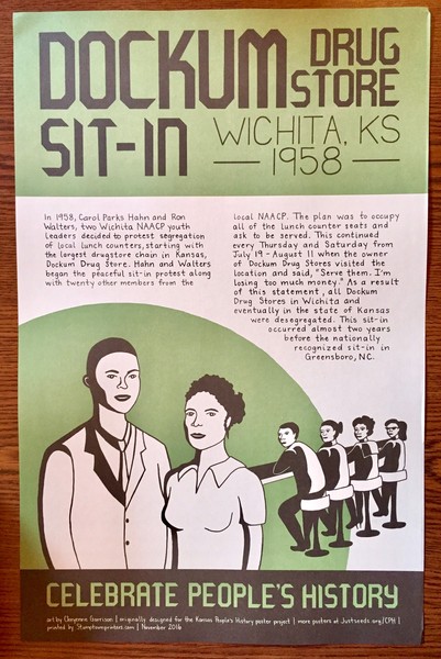 Dockum Drug Store Sit-In poster