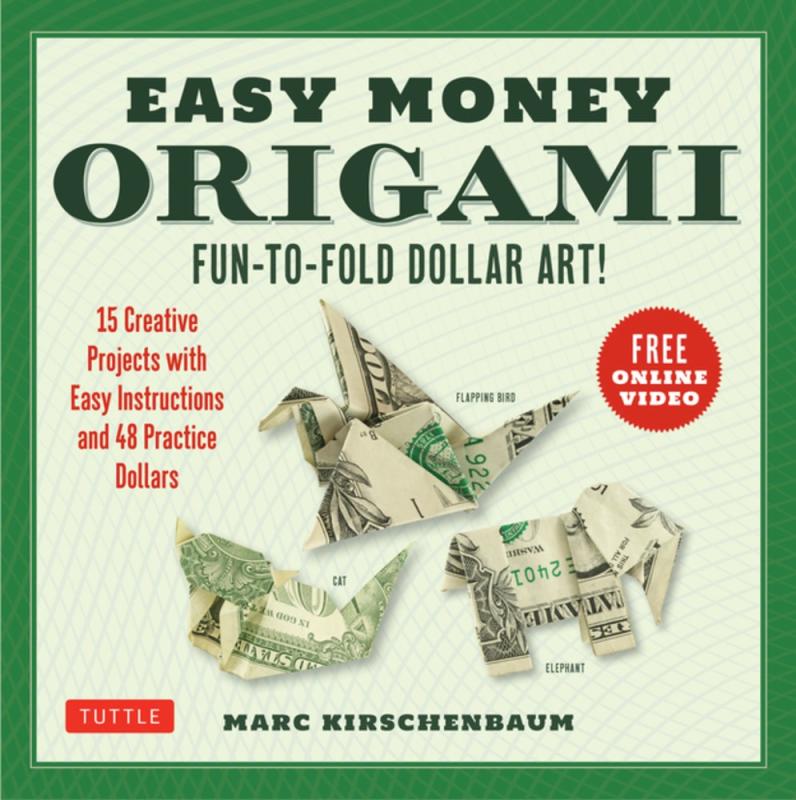 folded dollar origami art