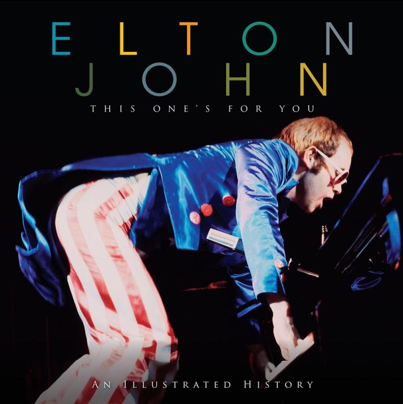 cover photo shows Elton John bent over the piano, mid lyric.