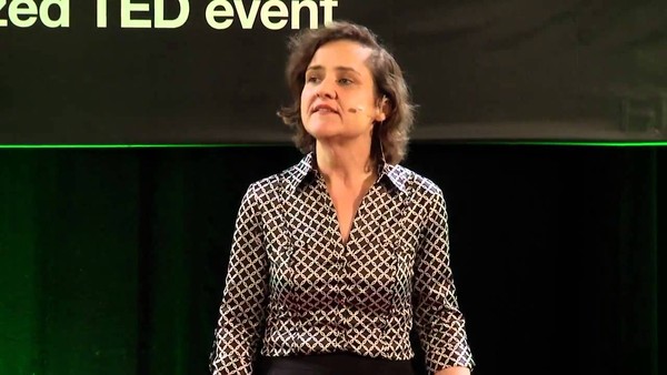 dr faith giving a ted talk on "shame, sex, and silence"