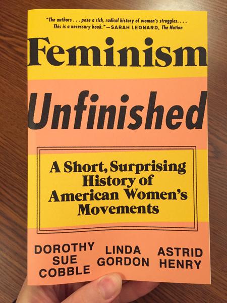 Cover of Feminism Unfinished: A Short, Surprising History of American Women's Movements