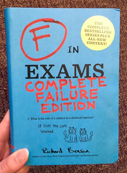 F in Exams: Complete Failure Edition