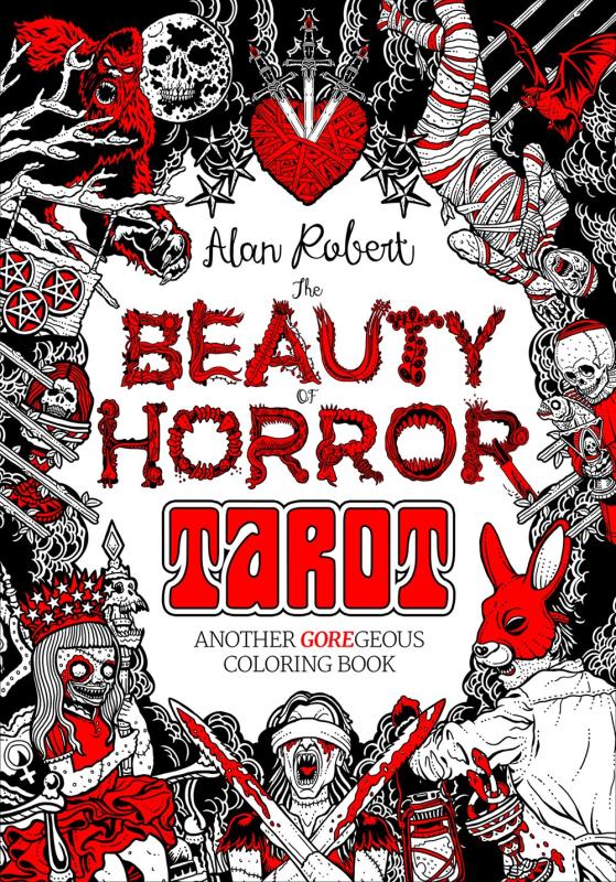 Beauty of Horror: Tarot Coloring Book