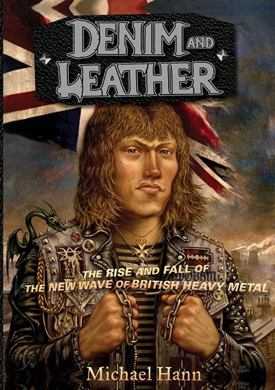 Artwork of a longhaired Brit wearing a leather jacket.