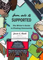 From Solo to Supported: A Writer's Guide to Finding Community