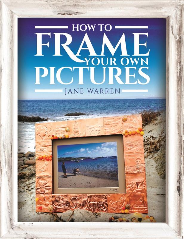 A picture of the beach is framed, daringly, on the beach.