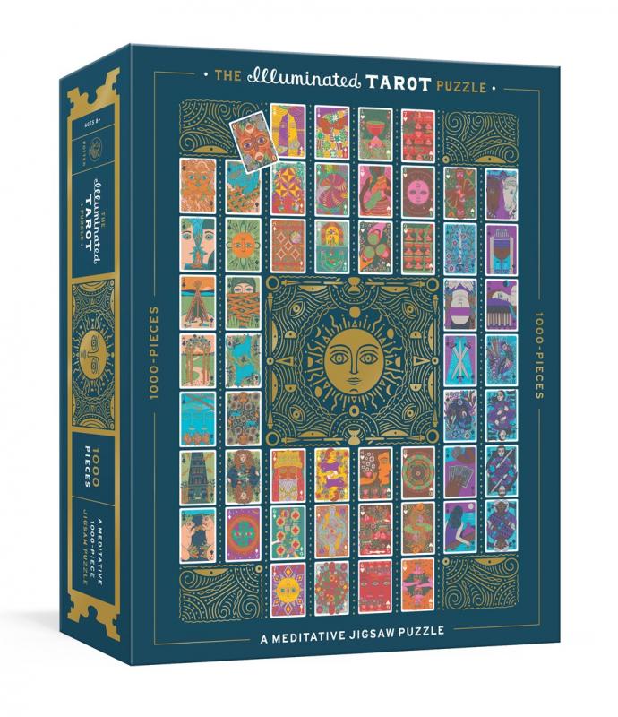 The Illuminated Tarot Puzzle: A Meditative 1000-Piece Jigsaw Puzzle: Jigsaw Puzzles for Adults